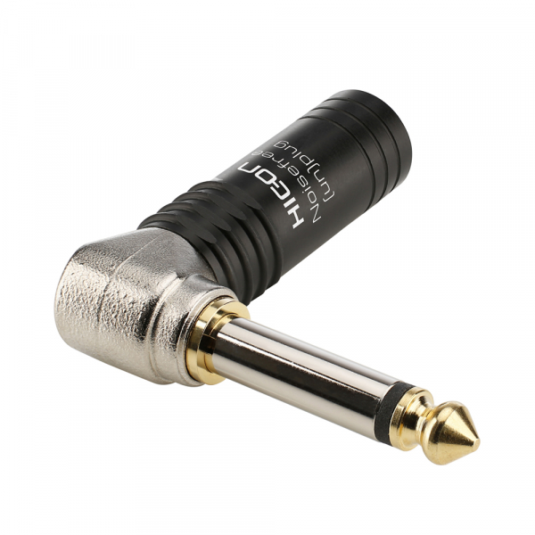 HICON CONNECTORS HICON Klinkenstecker mono NOISEFREE 90°
