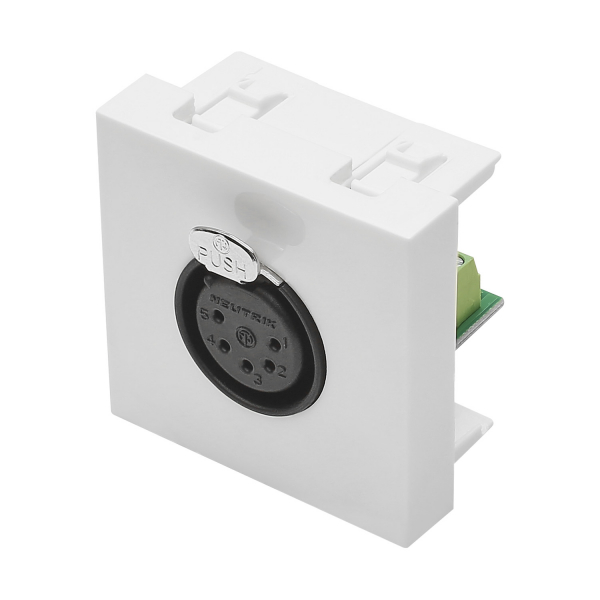 SYSWALL SYSWALL45 XLR 5p fem. -> Klemmblock