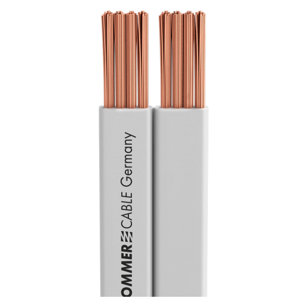 Sommer cable TRIBUN Speaker-Flachkabel 2x4,00mm² ws
